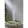 061-63 valkoinen/ 061-78 roosa Flamme Stripe led antiikkikynttilä 25cm 2kpl, StarTrading - Kyntteliköt ja kynttilät - 009986 - 3