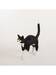15042 Jobby The Cat - kissa valaisin musta/valkoinen, ladattava, Design by Studio Job, Seletti - Pöytävalaisimet - 183476 - 8