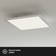 7191-016 Simple paneelivalaisin 29,5cm x 29,5cm valkoinen, Briloner, E.litevalaisimet - Plafondit - 184996 - 3