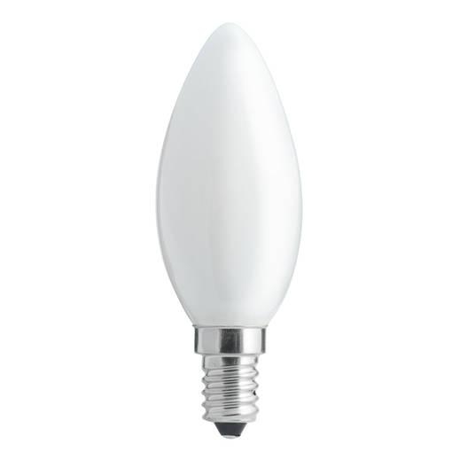 4040440 Opaalilasinen kynttilälamppu 4W led E14, 4000K 380lumen, himmennettävä, Unison - Led-lamput - 002306 - 1