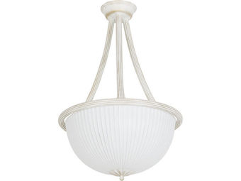 5994 Baron - puoliplafondi, antiikkivalkoinen, 3xE27, 38x64cm, E.lite - Riippuvat valaisimet - 100576 - 1