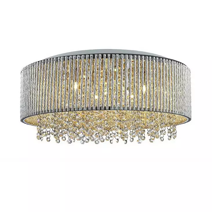 60317-06 Firenze - kristalliplafondi, 50cm, 7xG9, Focus Interiors - Plafondit - 100646 - 2