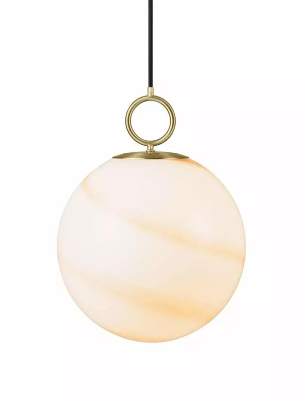 745654 Stockholm riippuvalaisin 30cm, ruskea marmorilasi, HaloDesign - Riippuvat valaisimet - 007626 - 1