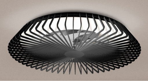 8197 Himalaya mini - kattotuuletinvalaisin 53cm musta, Design Santiago Sevillano, moottori 30W, 70W led, Mantra, E.litevalaisimet - Tuulettimet - 006926 - 1