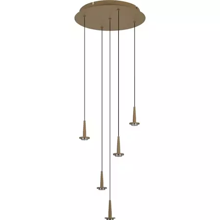 8932 5-osainen led-kaluste Andrómeda, ilman lasikupuja, mAntra, e.litevalaisimet - Riippuvat valaisimet - 007076 - 1