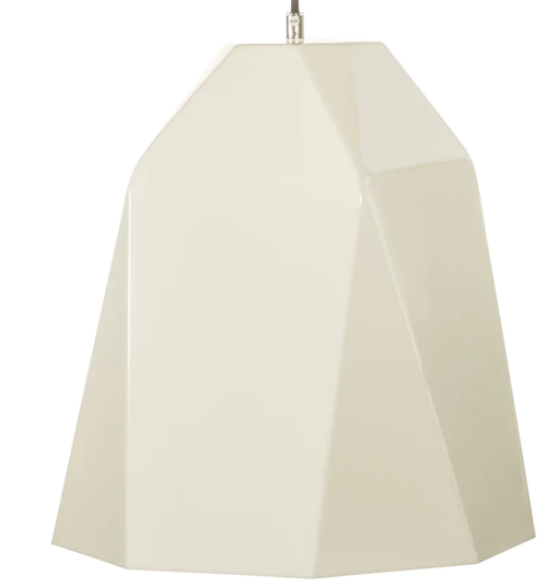 LasKos -riippuvalaisin 33cm kermanvaalea, design Kristiina Lassus, Fosto Oy - Riippuvat valaisimet - 006736 - 1