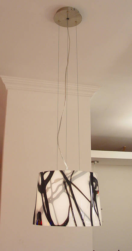 MD5809-1A Luca - riippuvalaisin, valkoinen, ruskea, E27, 30cm, Noortrade - Riippuvat valaisimet - 181226 - 1