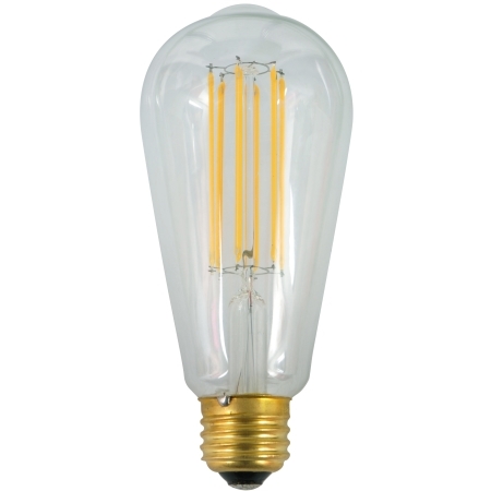 R09206 Led lyhtylamppu, E27 8W 2200K, 640 lumen, himmennettävä, Mantra, E.litevalaisimet - Led-lamput - 006006 - 1