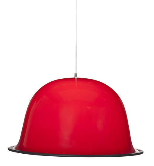 Stan -riippuvalaisin 60cm punainen, design Mika Tolvanen, Fosto Oy - Riippuvat valaisimet - 006766 - 2