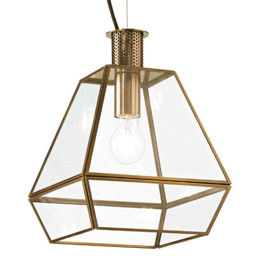 152776 Orangerie SP1 riippuvalaisin, antiikkimessinki, Ideal-lux - Riippuvat valaisimet - 001366 - 1