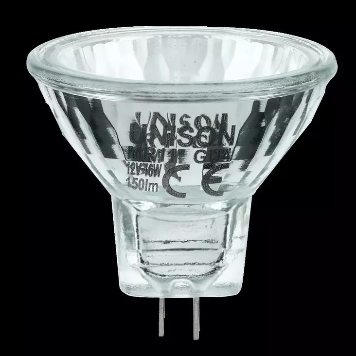 5361210 Halogeenilamppu 12V 16W GU4 MR11, Unison - Halogeenit - 005386 - 1