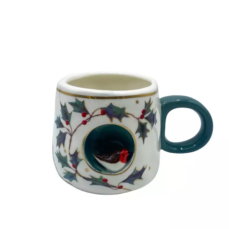 Secret Garden Robin Cup - punarinta kuppi, House Of Disaster - Sisustustuotteet ja astiat - 005836 - 1