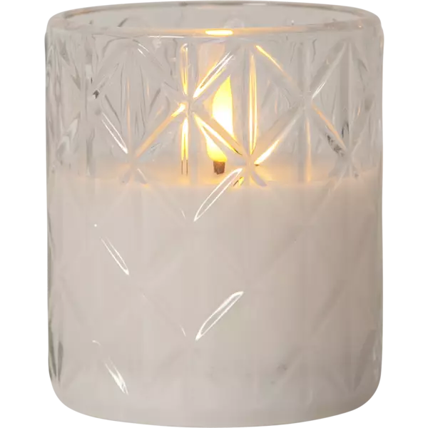 061-35 Flamme Romb pöytäkynttilä 10cm kirkas, StarTrading, noortrade - Kyntteliköt ja kynttilät - 007096 - 1