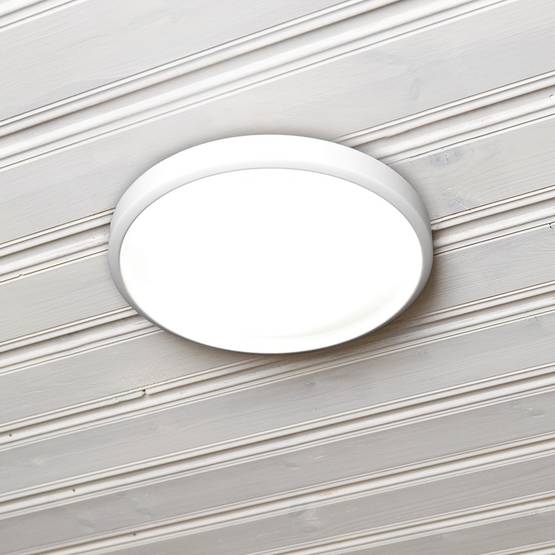 P 2167 36 72 Slim 20W plafondi, himmennettävä, 43cm, IP44, Belid - Plafondit - 007516 - 1