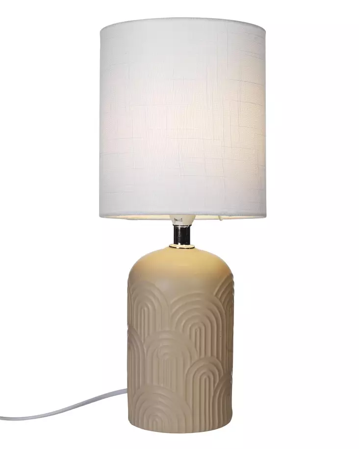 B1219 Archie pöytävalaisin, ruskea, beige, vihreä, Cottex - Pöytävalaisimet - 185576 - 1