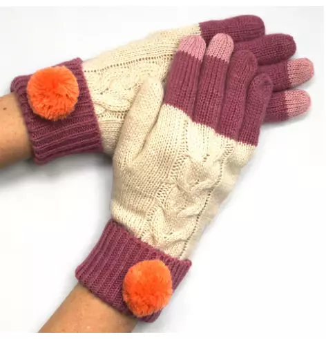 Loop Cream sormikkaat, House of Disaster - Tekstiilit ja asusteet - 006486 - 1