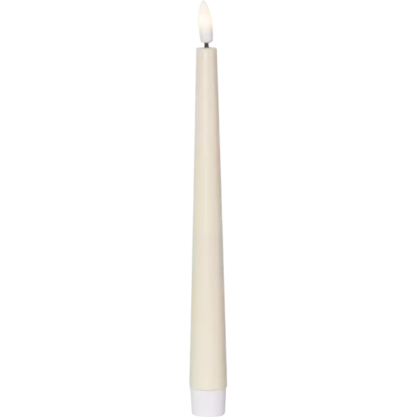 060-22 keltainen -23 vihreä -24 roosa -25 sininen Flamme Candy antiikkikynttilä 26cm 2kpl/pkt, StarTrading - Kyntteliköt ja kynttilät - 007156 - 1