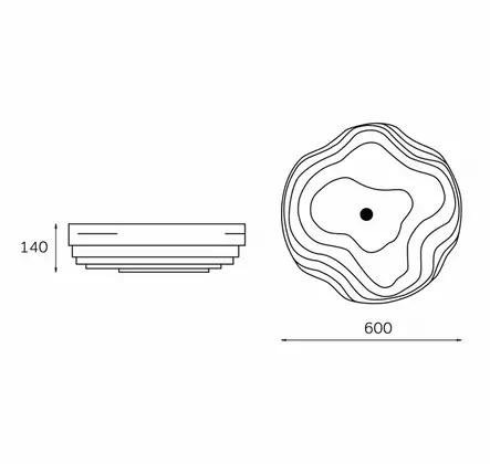 330440 Laguna - plafondi, Pauli Partanen, Innolux - Plafondit - 012917 - 2