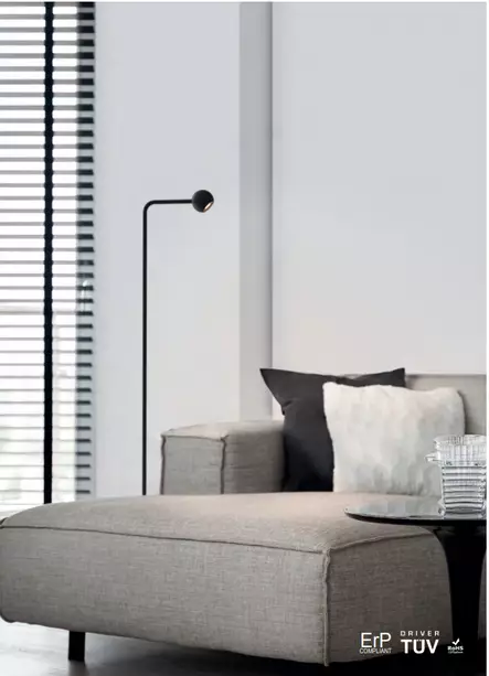 7512 Eyes lattiavalaisin musta, mAntra - Lattiavalaisimet - 002937 - 2