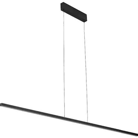 10365 Bar 180cm riippuvalaisin, musta, Nowodvorski - Riippuvat valaisimet - 013057 - 1