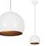 6602 Ball - riippuvalaisin, 17cm, GU10, valkoinen/ kulta, E.lite - Riippuvat valaisimet - 181257 - 3