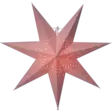 236-16 Romantic paperitähti 54cm johdolla, valkoinen tai roosa, Star Trading, noortrade - Kranssit ja tähdet - 006587 - 6