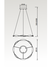6573 Madagascar - riippuvalaisin 51cm pyöreä, valkoinen, 24W led 3000K 1680lumen, Mantra, E.litevalaisimet - Riippuvat valaisimet - 181827 - 2