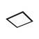 7191-015 Simple paneelivalaisin 29,5cm x 29,5cm musta, Briloner, E.litevalaisimet - Plafondit - 184997 - 1