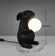 R56511002 Rabbit pupu ja pallo - pöytävalaisin, Reality - Pöytävalaisimet - 185537 - 5