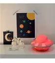 UFO väriä vaihtava led- pöytävalaisin, House of Disaster - Pöytävalaisimet - 006497 - 2