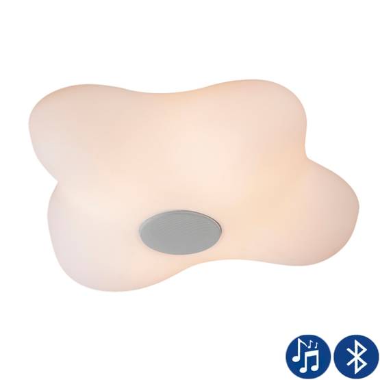 5874 Eos - plafondi, bluetooth kaiuttimella, 4xE27, IP44, Mantra, E.lite - Plafondit - 001147 - 1