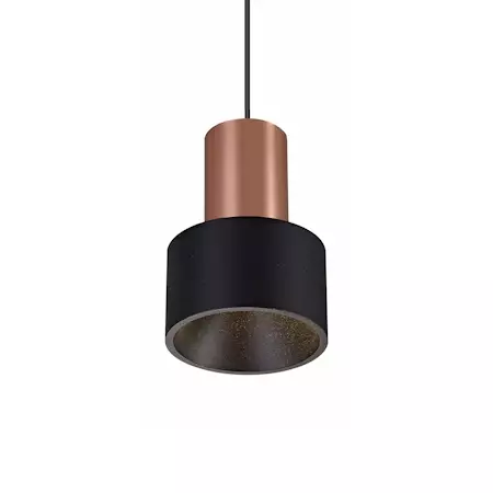 8467 Gruissan riippuvalaisin, musta/ kupari, mAntra, e.litevalaisimet - Riippuvat valaisimet - 001367 - 1