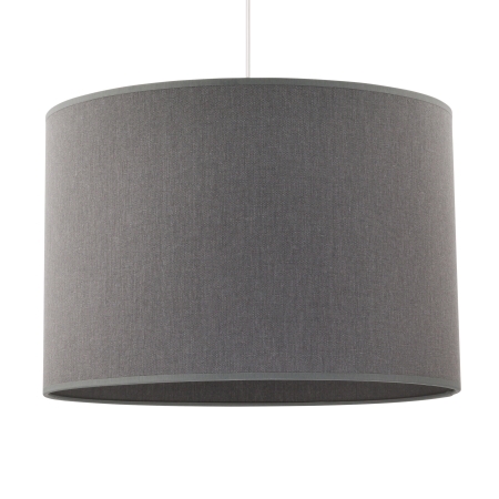 9298 Hotel - riippuvalaisin 47cm, harmaa kangasvarjostin, E.litevalaisimet - Riippuvat valaisimet - 183237 - 1