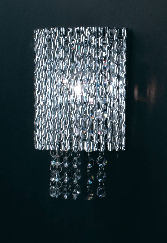 Loiste - seinävalaisin, kromi, kristalli, 1xG9, AT-valaisin - Seinävalaisimet - 010597 - 1