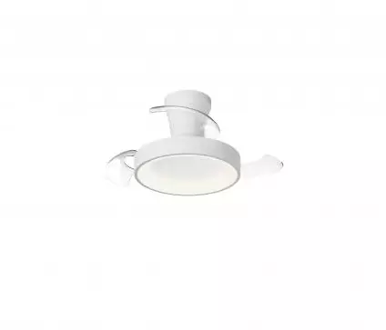 9089 Niseko tuuletinvalaisin XS, valkoinen, mAntra, e.litevalaisimet - Tuulettimet - 009167 - 1