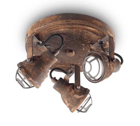 156415 Bob mini AP3 - kohdevalaisin, ruoste, GU10, Ideal-lux - Kohdevalaisimet - 183457 - 1