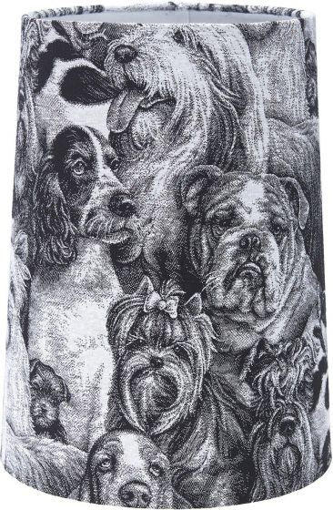 1920-500 Annie Dogs varjostin 20cm, PR Home, Noortrade - Kankaiset varjostimet ja muut kuin lasi - 184317 - 1