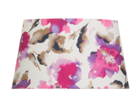 84831-033 Olivia varjostin, kirsikankukka, ovaali 25cm, E27/E14 kantakiinnitys, Aneta - Kankaiset varjostimet ja muut kuin lasi - 008508 - 1