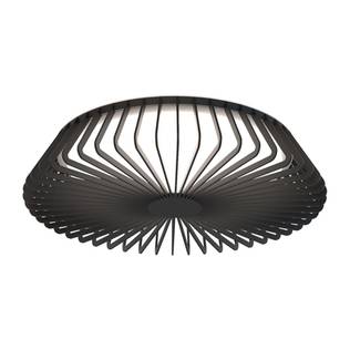7968 Himalaya plafondi 53cm kaukosäätimellä, musta, Santiago Sevillano, mAntra, e.litevalaisimet - Plafondit - 013738 - 1