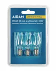 4779302 PiKyp 3W 8V E10 varalamppu x 3, 30-osaiseen kynttiläsarjaan, Airam - Varalamput - 006598 - 1