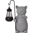 483-05 Smilla solar-koristepatsas kissa ja led-lyhty, 29,5cm, StarTrading - Aurinkokennovalaisimet - 003618 - 4