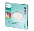 929002667401 2700K/ 929002667601 4000K SuperSlim 25cm plafondi valkoinen IP44, SceneSwitch, Philips - Plafondit - 002878 - 3