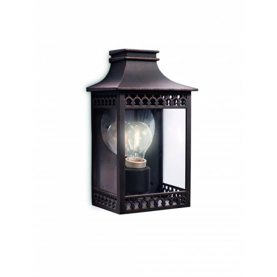 162358616 MyGarden Hedge seinävalaisin, ruskea, E27, IP44, Philips - Seinä- ja kattovalaisimet - 181518 - 1