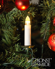 1003-020 16-os. joulukuusen LED-valosarja sisälle katkaisijalla, kaksoisjohdotettu, Konstsmide - Valosarjat sisälle - 100198 - 1