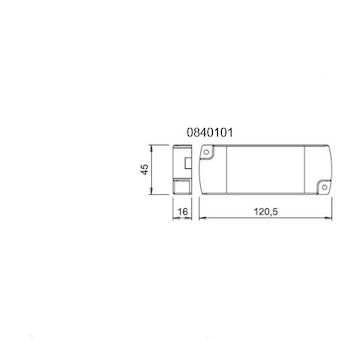 Led muuntaja 15W 24V IP44 - Sähkötarvikkeet - 013898 - 1