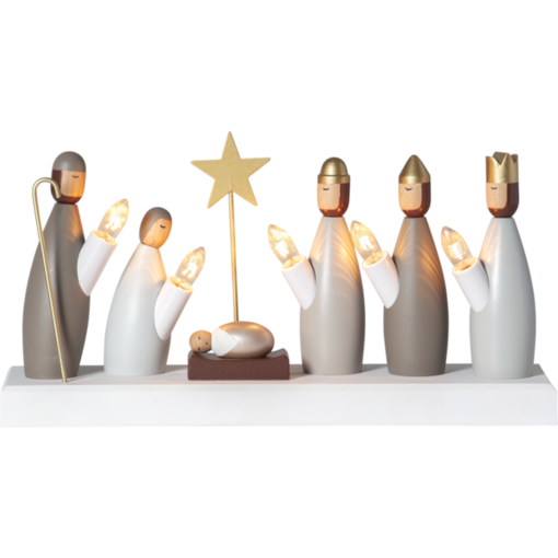 652-85 Seimi - ryhmä kynttelikkö, StarTrading, Noortrade - Kyntteliköt ja kynttilät - 182848 - 1