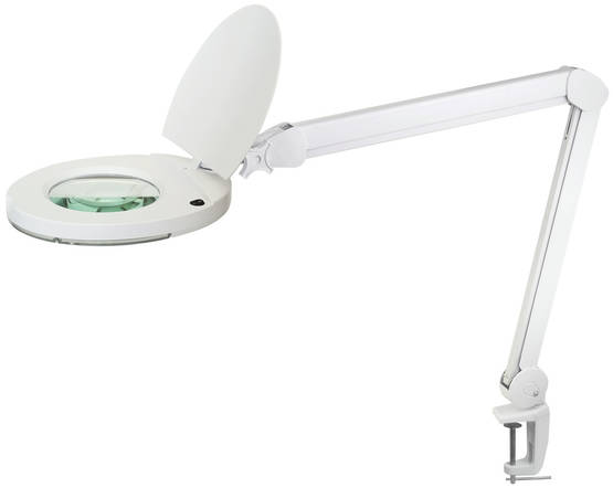 4118729 Loop XL 3D suurennuslasivalaisin, 8W led 760 lumen, pöydän reunaan, Airam - Pöytävalaisimet - 002268 - 1