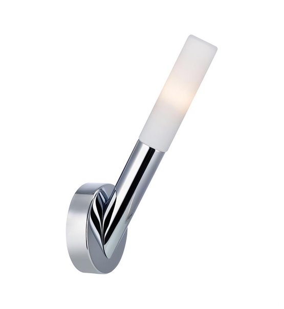 106179 Glow - seinävalaisin, kromi, valkoinen lasi, IP44, 1xG9, Markslöjd - Seinävalaisimet - 181818 - 1