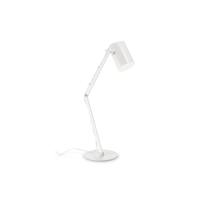 144818 Bin - lattiavalaisin valkoinen, E27, Ideal-Lux - Lattiavalaisimet - 182558 - 1