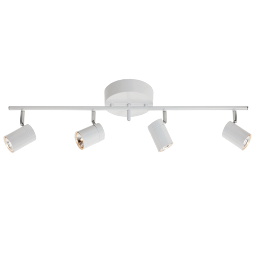 4200720-5002 Correct 4-osainen kattokohdevalaisin, matta valkoinen, 4xGU10, By Rydéns, Sessak - Kohdevalaisimet - 183738 - 1
